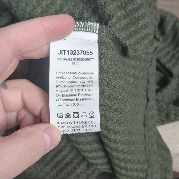 Shein Short Sleeve Waffle Blouse Women's Plus Size 4x - Picture 6 of 6